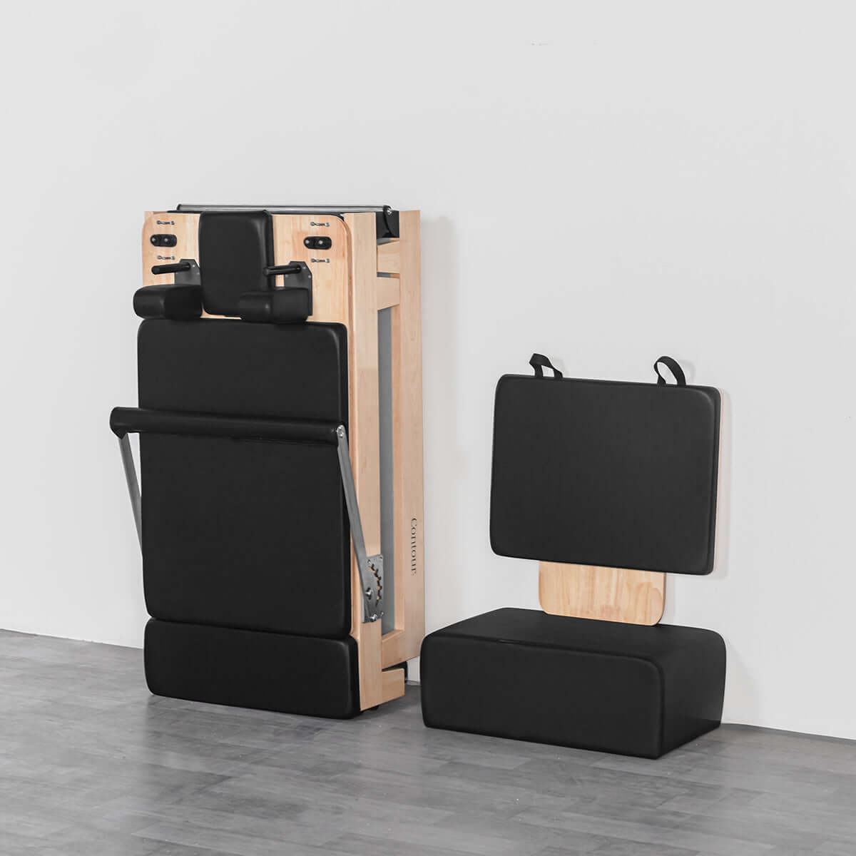 Lifespan Contour Folding Wooden Pilates Reformer – Full Set Included