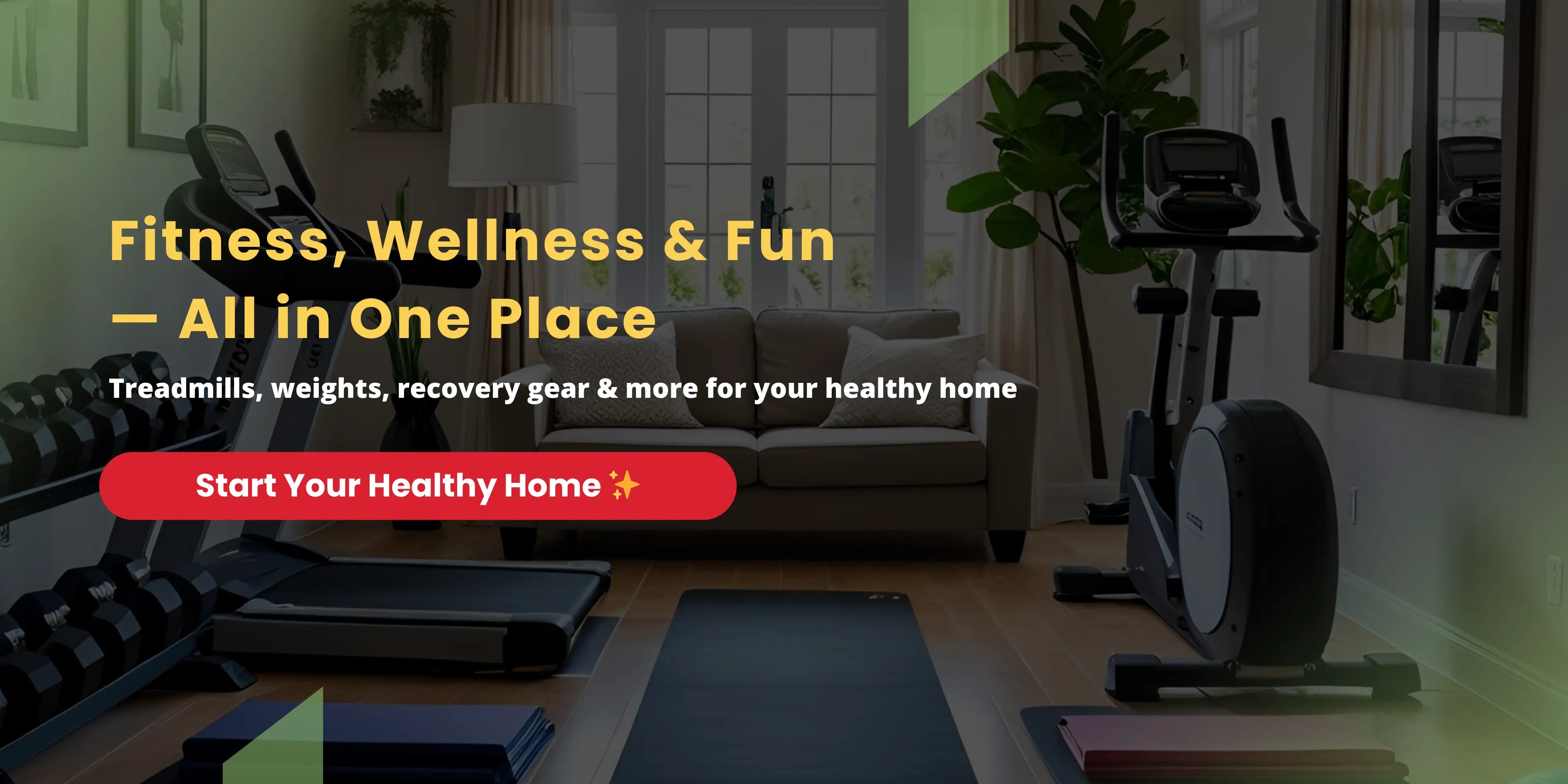 Home fitness equipment for Australian homes
