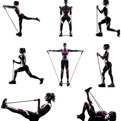 Resistance Bands With Handles, Exercise Bands, Workout Bands With