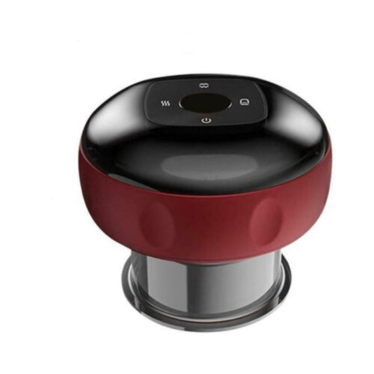 Smart Electric Cupping Therapy Massager with Red Light – Front View
